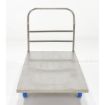 Stainless Steel Platform Truck with poly on poly casters. 30X60 Part #: SSPT-3060 front