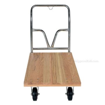 Hardwood Platform Truck 1.6K Lb 24W X 48L front Hardwood platform truck with a hardwood deck. Has a 1600 lb. capacity. Part #: VHPT-2448
