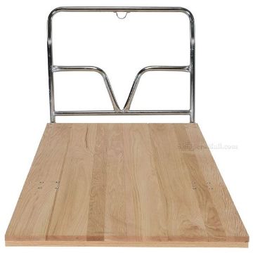 Hardwood Platform Cart 36Wx72L Part #: VHPT-3672 front Hardwood platform truck with a hardwood deck. Has a 1600 lb. capacity. Mold on Rubber casters. Part #: VHPT-3672 front