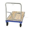 Hardwood Platform Truck Stl Frame 24X48 rear