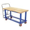 Work-Height Platform Truck 24X48 Wood Top. Has a 2000 lb. capacity. Deck height is; Part #: WHPT-2448-WT