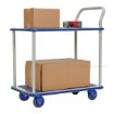 Platform truck with double deck, Single Handle.  Part #: TRS-1927-2