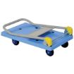 Plastic Platform Truck with Folding Handle, 18"W X 24"L Folded