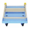 Platform Truck, Folding Handle, Foot Brake. Deck size: 18"x23-7/8". Capacity: 330. Weight: 27 lb.