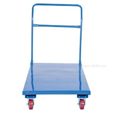 Flat Bed Cart, Polyurethane Casters. Capacity: 2000 lbs. Deck Size (WXLXH) 30" x 60" x 11-3/4". Part #: FLAT-C HD Platform Truck with 2,000 lb Capacity. 30"W X 60"L Part: FLAT-C