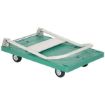 Plastic Platform Truck with Folding Handle - 21"W X 33"L, Part #: FPT-2133 folded