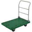 Plastic Platform Truck with Folding Handle - 25"W X 37"L