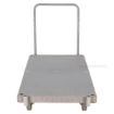 HD Plastic Platform Truck with 1 handle. 2000 lb. Capacity. Size: 30"W X 60" L. 