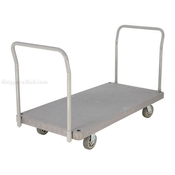 HD Plastic Platform Truck 2 Handles 2K. 30X60 in.