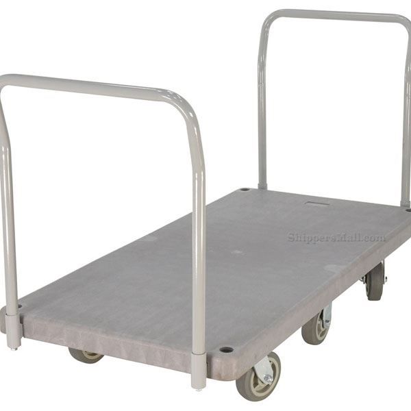 HD Plastic Platform Truck 2 Handles 3K. 30X60 in.