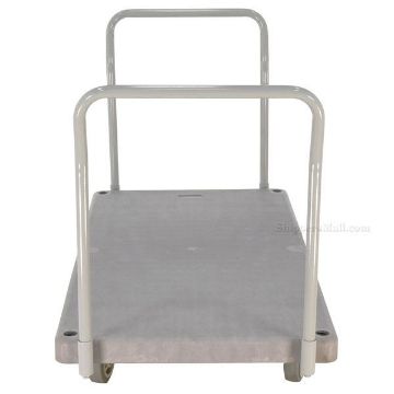 Heavy Duty Plastic Platform Truck with 2 Handles 3000 lb. capacity . Deck Height: 9-3/8". Capacity: 3000 lb. Part #: PPT-3-62 Heavy Duty Plastic Platform Truck with 2 Handles 3000 lb. capacity . Deck Height: 9-3/8". - Part #: PPT-3-62