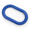 Peerless Oblong Master Links, Chain Rigging Component, blue powder coat