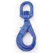 Grade 100 Swivel Self-Locking Hook w/Bearing  with up to 22,600 lb. WLL Chain Rigging Component,