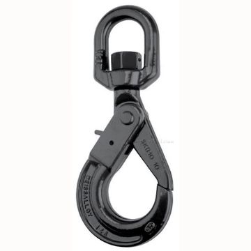 Swivel Self-Locking Hook Peer-Lift (Grade 80) Peer-Lift Swivel Self-Locking Hook (Grade 80), Chain Rigging Component,