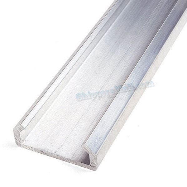 Aluminum C Track for Sliding Winches 6 fl. 