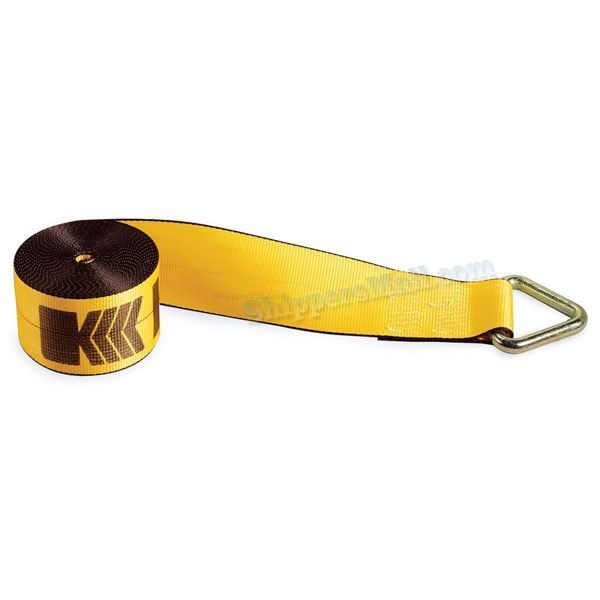 Kinedyne 422710 - 4" x 27' Winch Strap With 4" Delta Ring