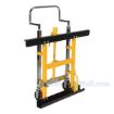 Pallet rack dolly for moving pallet racks. PRRJ-10-D