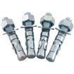 Concrete anchor bolts for pallet racking