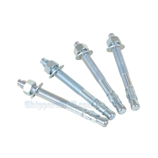Concrete anchor bolts. 