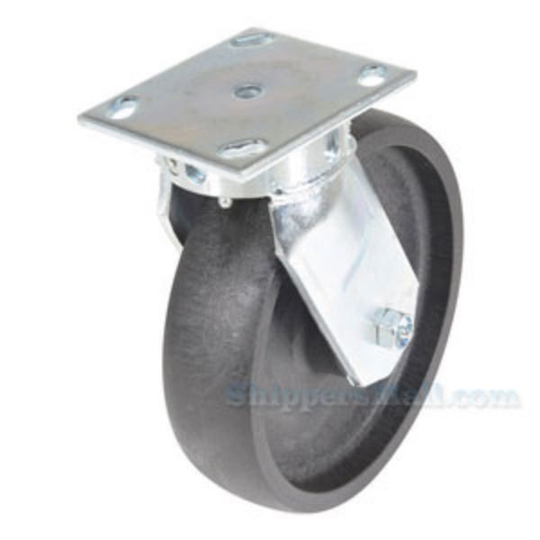8X2 Glass Filled Nylon Heavy Duty, Swivel casters P/N: cst-hhd-8x2gfn-s