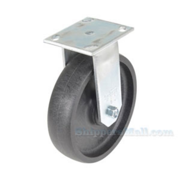 8X2 Glass Filled Nylon Heavy Duty, Rigid casters MFG #: CST-HHD-8X2GFN-R
