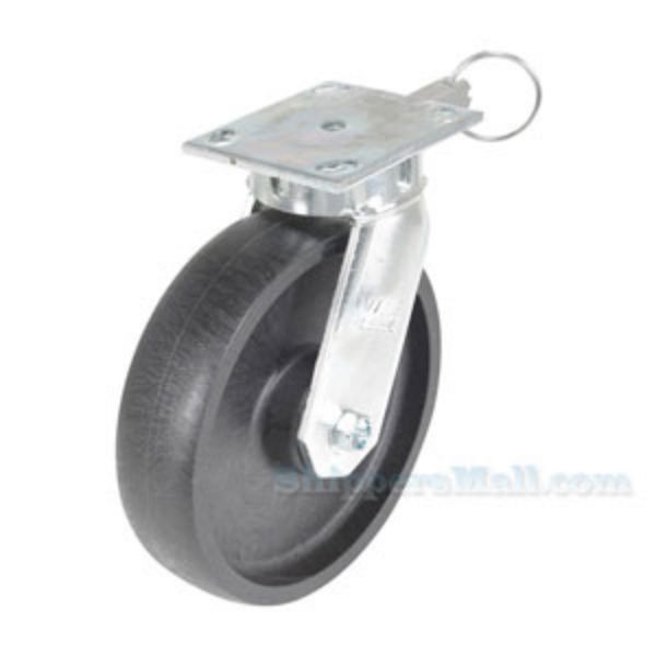 Industrial casters, 8X2 Glass Filled Nylon Heavy Duty, Swivel with Lock casters CST-HHD-8X2GFN-4PSL