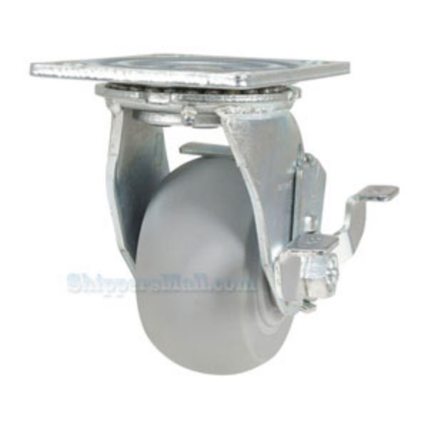 4X2 Polyolefin Swivel with Brake P/N: CST-F34-4X2DK-SWB