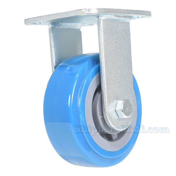 4X2 Polyurethane Rigid Caster Model: CST-KB-4X2PUP-R
