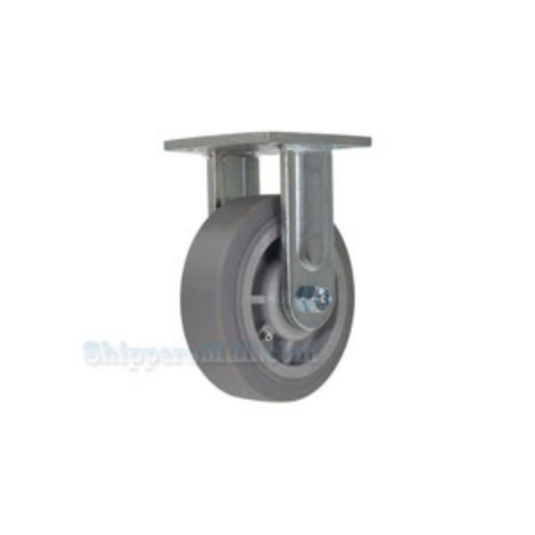 High Quality Casters for industrial use, 6 x 2 thermoplastic rubber/polyolefin hub rigid, Model; CST-F40-6X2DK-R