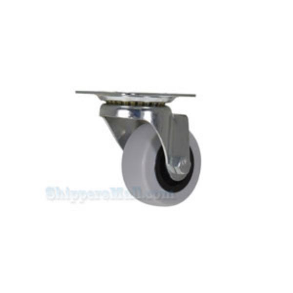 Industrial Caster, for industrial use, 2x4/5 thermoplastic rubber swivel, Model; CST-B23-2X1TPR-S