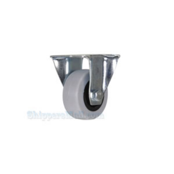 Industrial Caster, for industrial use, 2x4/5 thermoplastic rubber rigid, Model; CST-B23-2X1TPR-R