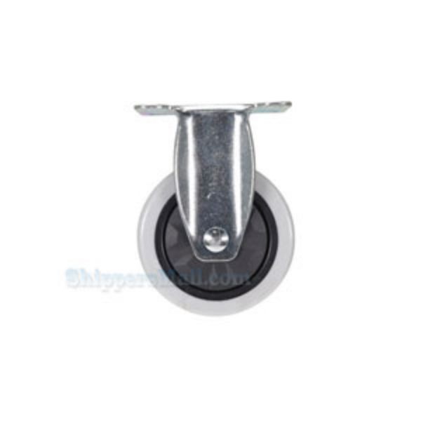 Industrial Caster, 4x1-1/4 polyurethane , rigid, Model; CST-B28-4X1PP-R