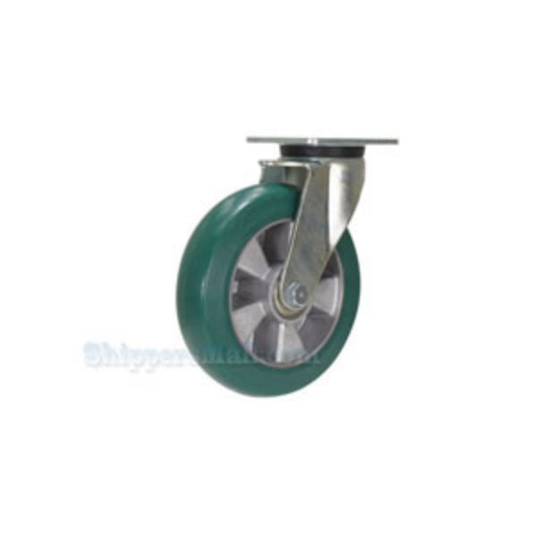 German Industrial Caster, 8x2 polyurethane , swivel, Model; CST-ALEH-8X2SO-S