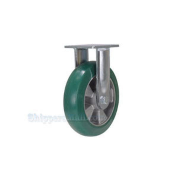 German Industrial Caster, 8x2 polyurethane , rigid, Model; CST-ALEH-8X2SO-R