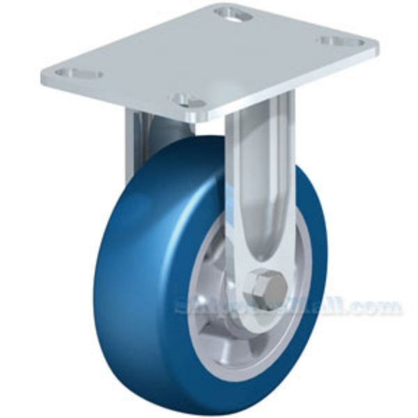 German Industrial Caster, 8x2 polyurethane , rigid, Model; CST-ALH-8X2BESO-R