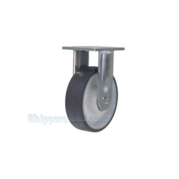 German Industrial Caster, 6x1-3/4 polyurethane , rigid, Model; CST-ALEH-6X2TPU-R
