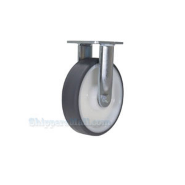 Industrial Caster, 8x2 polyurethane , rigid, Model; CST-ALEH-8X2TPU-R