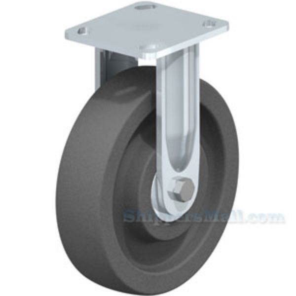 Industrial Caster, 6x2 nylon, rigid, Model; CST-ALEH-6X2NY-R