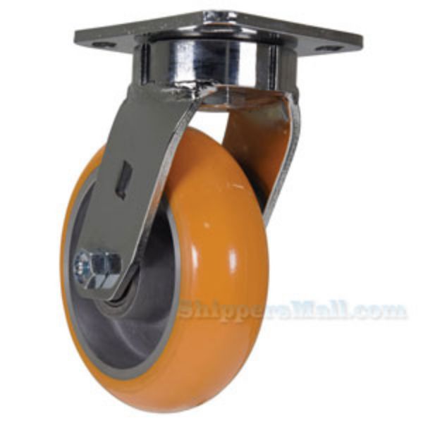 Industrial Caster, 6 x 2, sirius polyurethane swivel, Model; CST-FC47-6X2SI-S