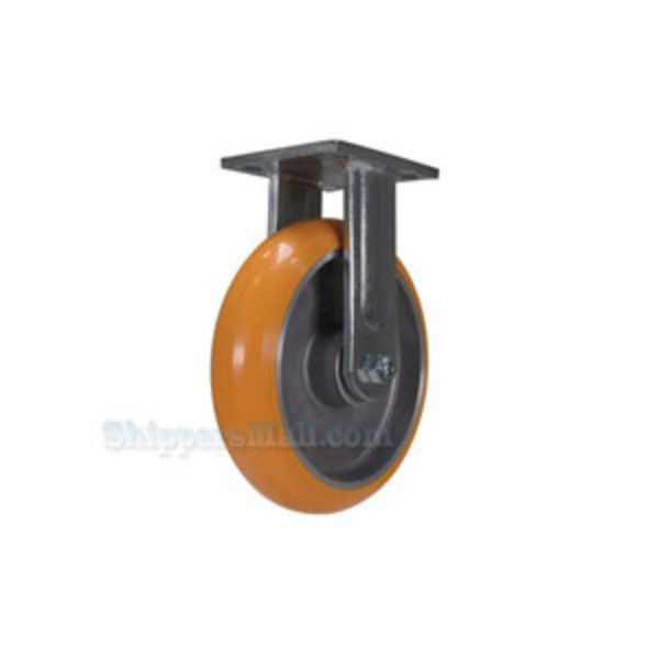 Industrial Caster, 8 x 2 sirius polyurethane rigid, Model; CST-FC47-8X2SI-R