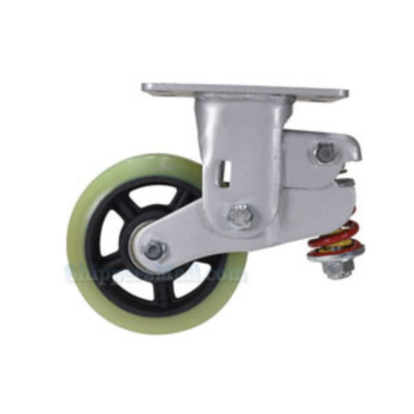 Industrial Towing Caster, 6x1.75 polyurethane rigid, Model; CST-G80-6X2PU-R