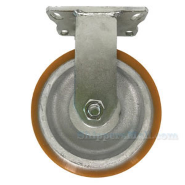 Industrial Caster, 6x3 polyurethane , rigid, Model; CST-APKING-6X3PU-R