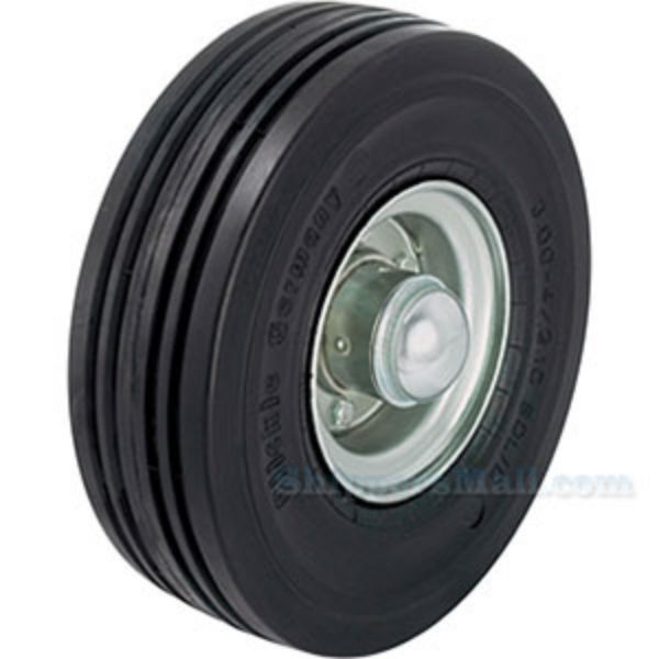 Solid rubber wheels, 10x3-11/32 solid rubber wheel, Model; WHL-AVLE-10SR-RB