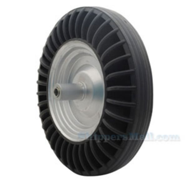 Wheel barrow wheel, shock absorbing wheels 330 lb 16 in, Model; SAW-16