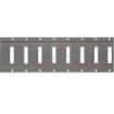 Series A Horizontal Track, Steel, Gray Powder Coated, 10' P/N: 43003