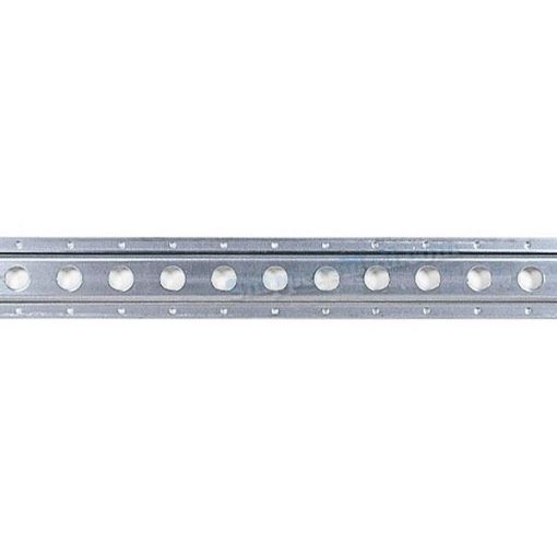 2005 - Series F, 3/4" Hole Track, Steel, Galvanized, 10'