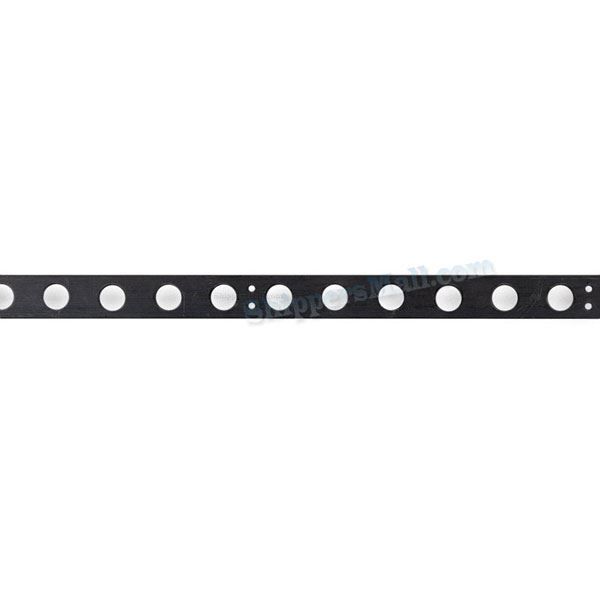 2005S - Series F, 3/4" Hole Track, Steel, Natural Finish, Flush Mounting, 10'