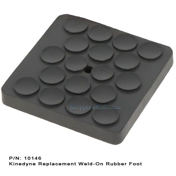 Kinedyne replacement foot for jack bars, weld on type. P/N: 10146
