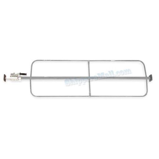 JB109 - Square One-Piece Jack Bar, Std Rack, Galv, Welded Hoop Set, Adj: 86.0" to 104.0"
