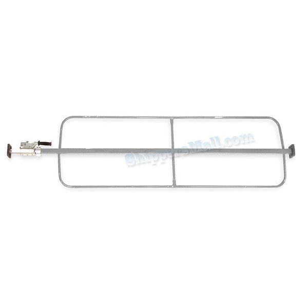 JB109 - Square One-Piece Jack Bar, Std Rack, Galv, Welded Hoop Set, Adj: 86.0" to 104.0"